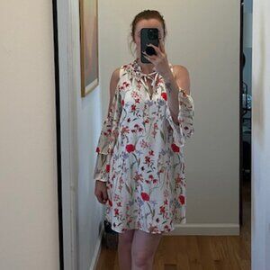 Parker Daphne Cold Shoulder Floral Dress